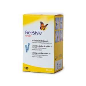 FREESTYLE LANCETS LANCETAS X 100 UNIDADES.